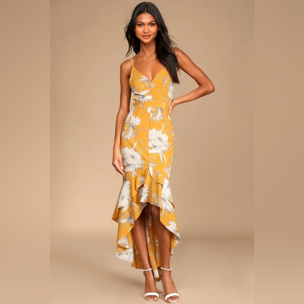 Lulus spring wedding guest dress
